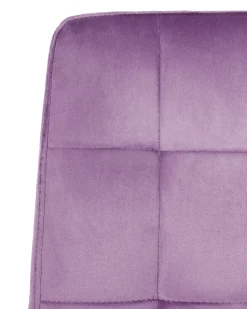 Sedia da ufficio DANDY Velluto Viola