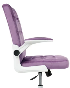 Sedia da ufficio DANDY Velluto Viola