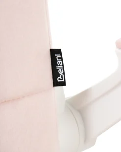 Sedia da ufficio DANDY Velluto Rosa pastello