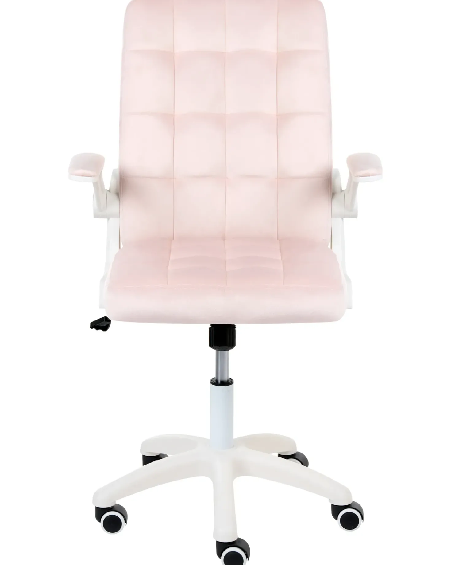 Sedia da ufficio DANDY Velluto Rosa pastello