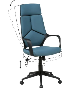 Sedia da ufficio DELIGHT Blu scuro