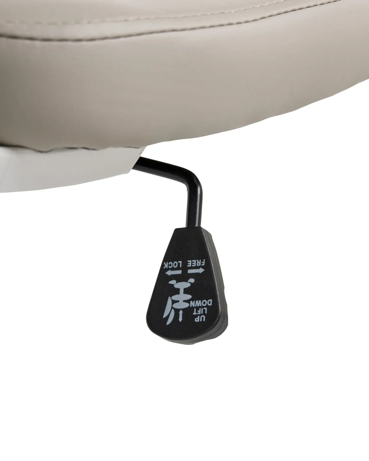 Sedia da ufficio DELIGHT II Pelle sintetica Tortora