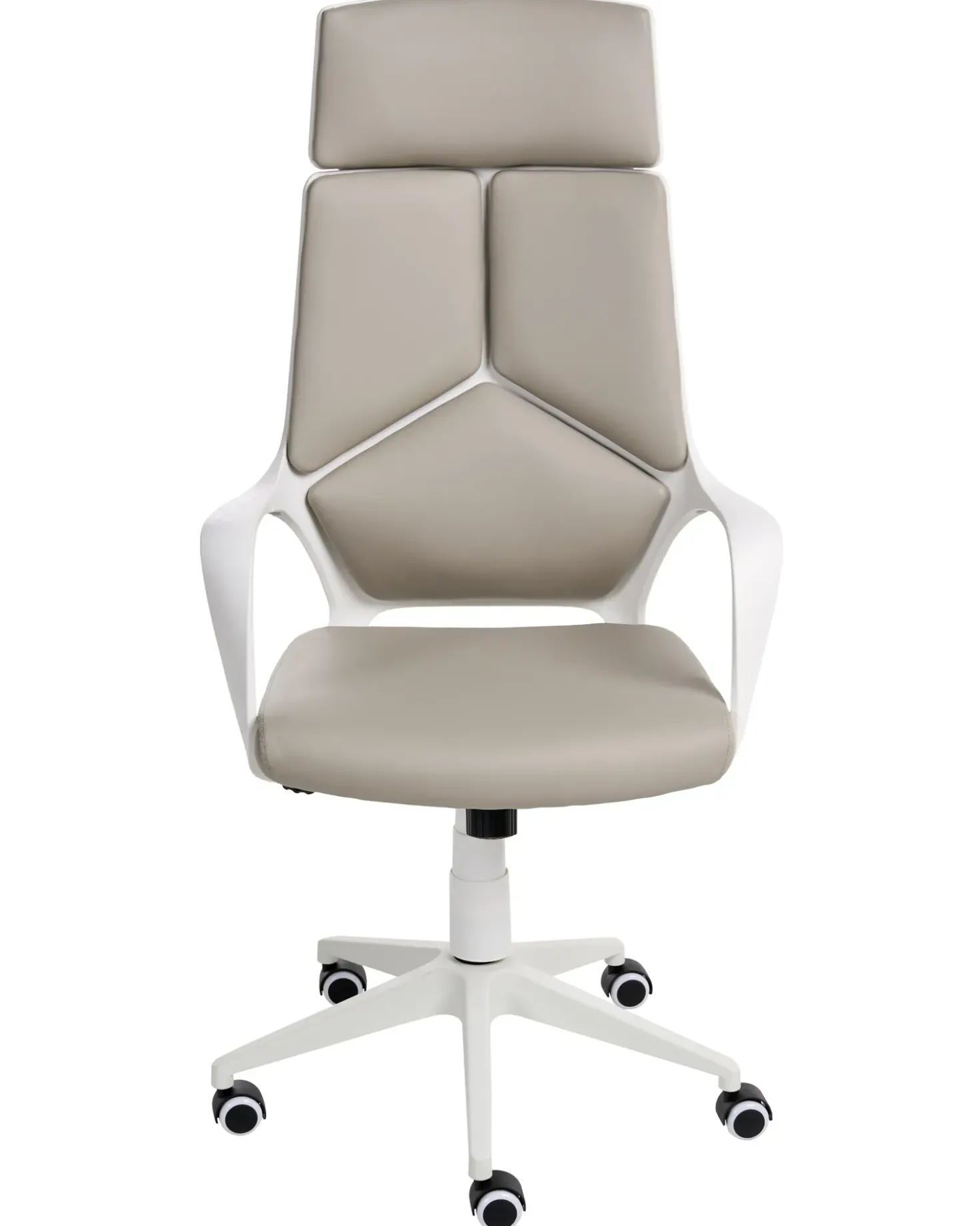 Sedia da ufficio DELIGHT II Pelle sintetica Tortora