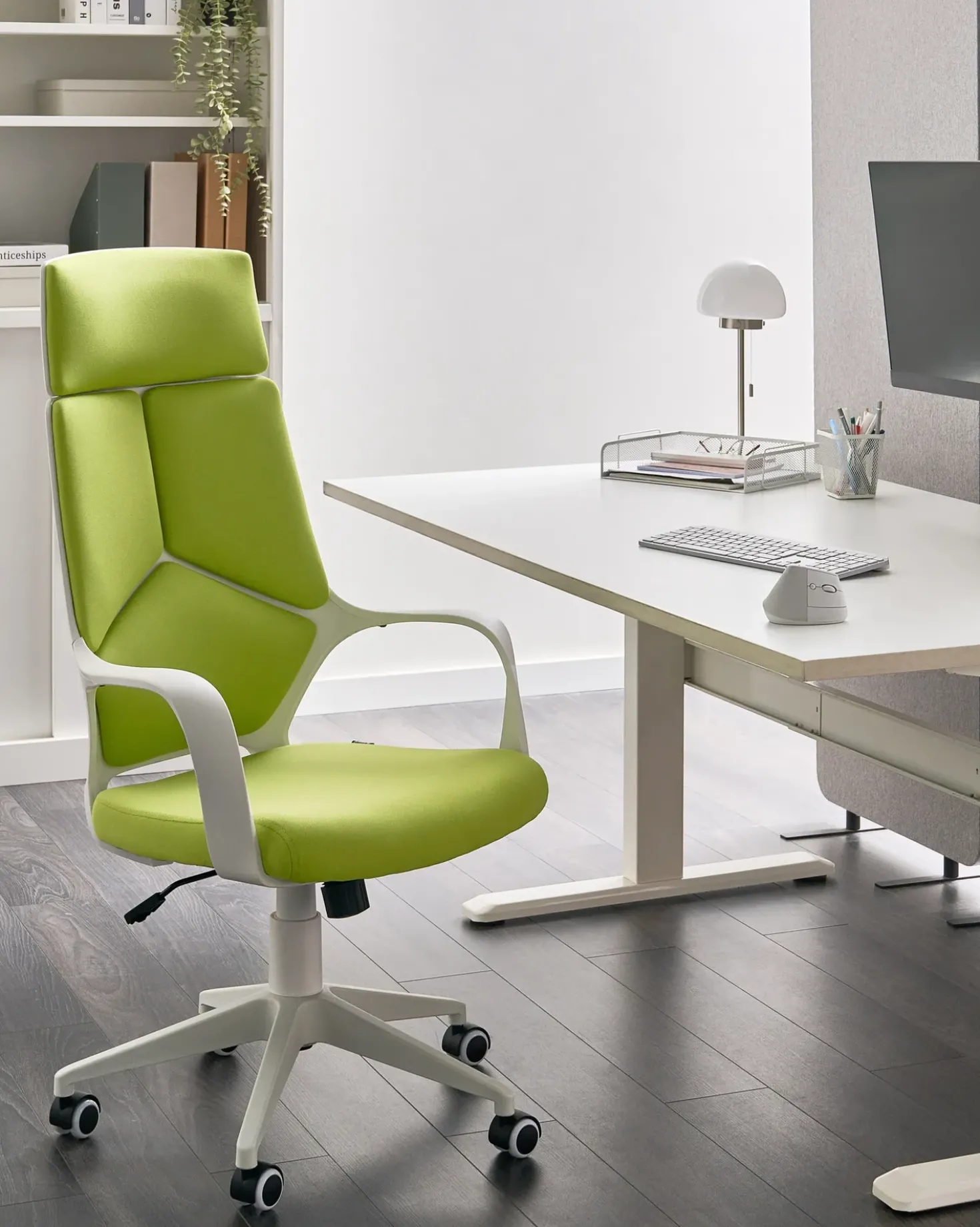 Sedia da ufficio DELIGHT II Verde lime