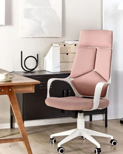 Sedia da ufficio DELIGHT Rosa pesca