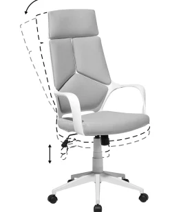 Sedia da ufficio DELIGHT II Grigio chiaro