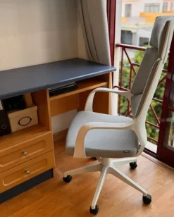 Sedia da ufficio DELIGHT II Grigio chiaro