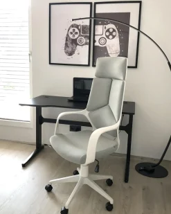 Sedia da ufficio DELIGHT II Grigio chiaro