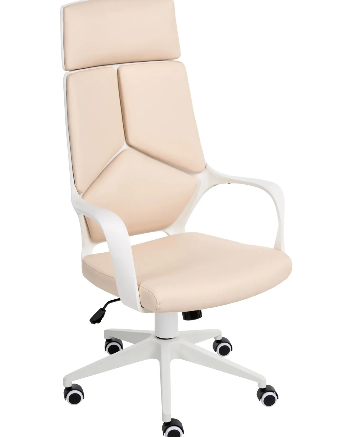 Sedia da ufficio DELIGHT II Pelle sintetica Beige chiaro