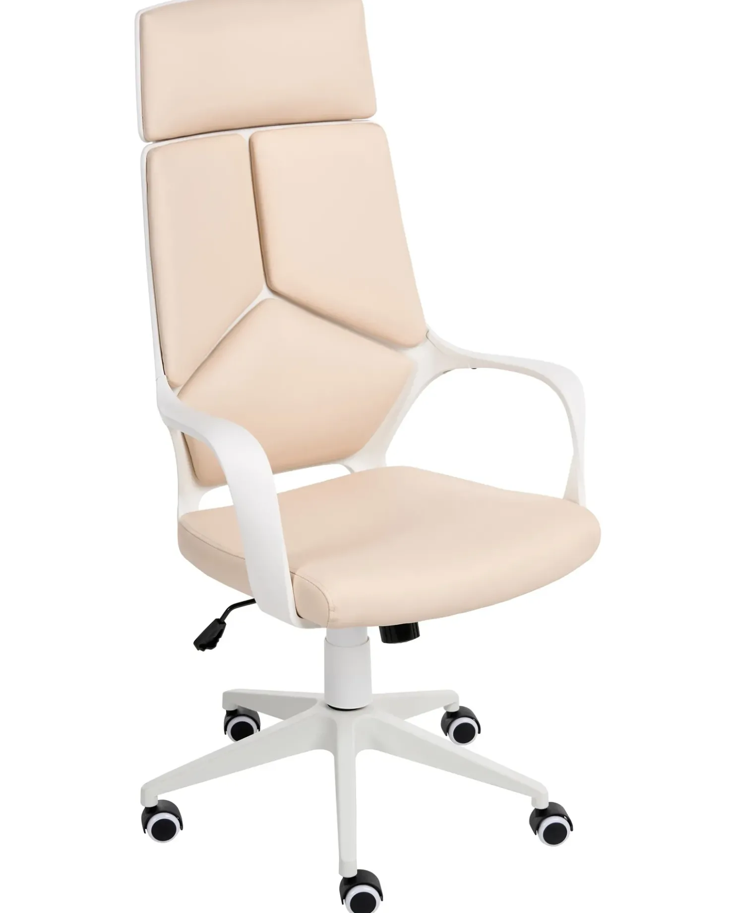 Sedia da ufficio DELIGHT II Pelle sintetica Beige chiaro
