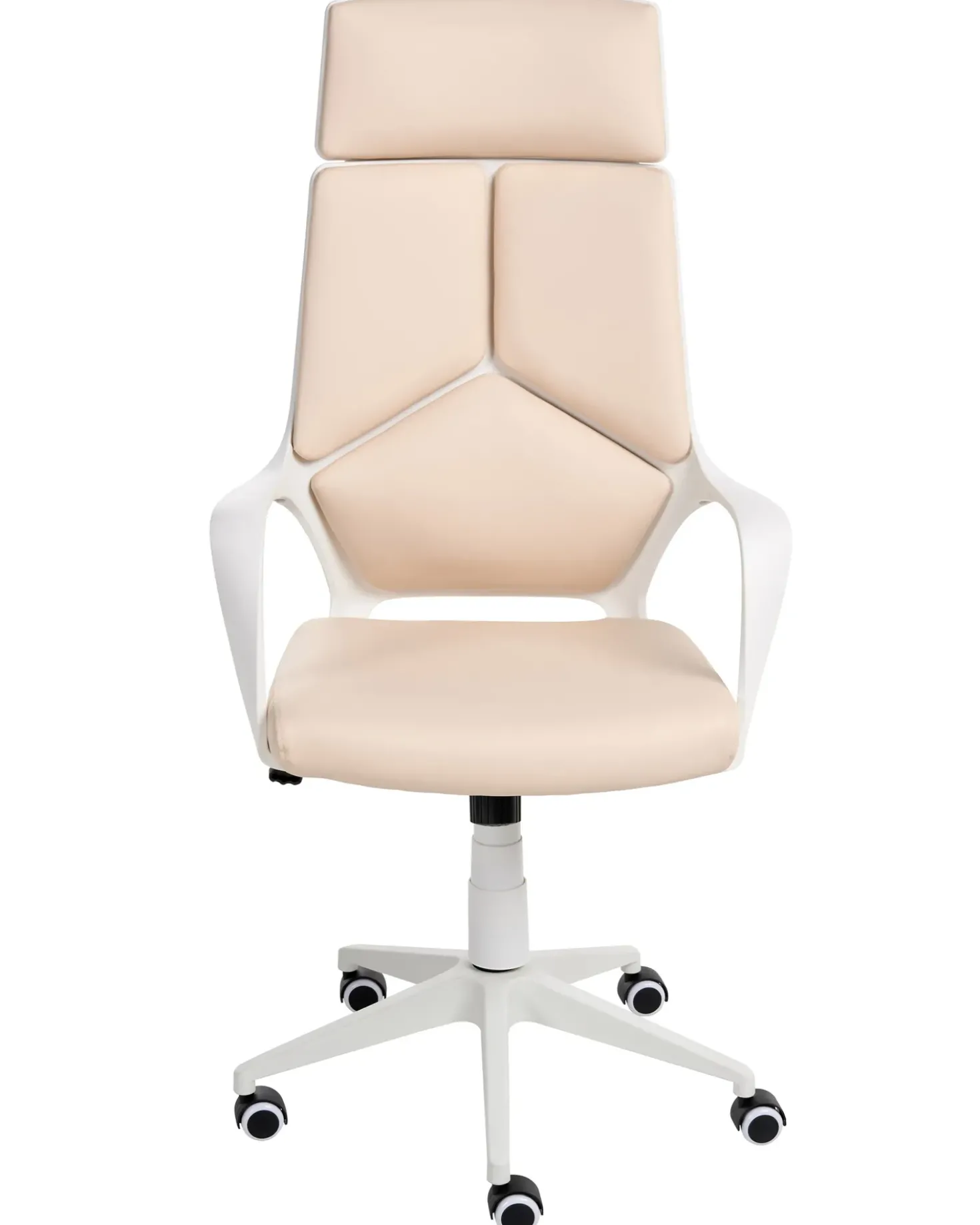 Sedia da ufficio DELIGHT II Pelle sintetica Beige chiaro