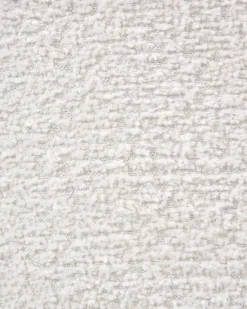 Sedia da ufficio DRYDEN Bouclé Bianco sporco