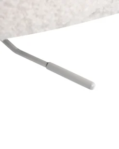 Sedia da ufficio DRYDEN Bouclé Bianco sporco
