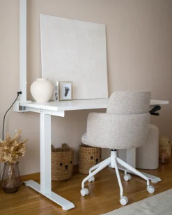 Sedia da ufficio DRYDEN Beige
