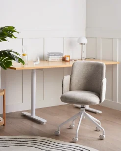 Sedia da ufficio DRYDEN Beige