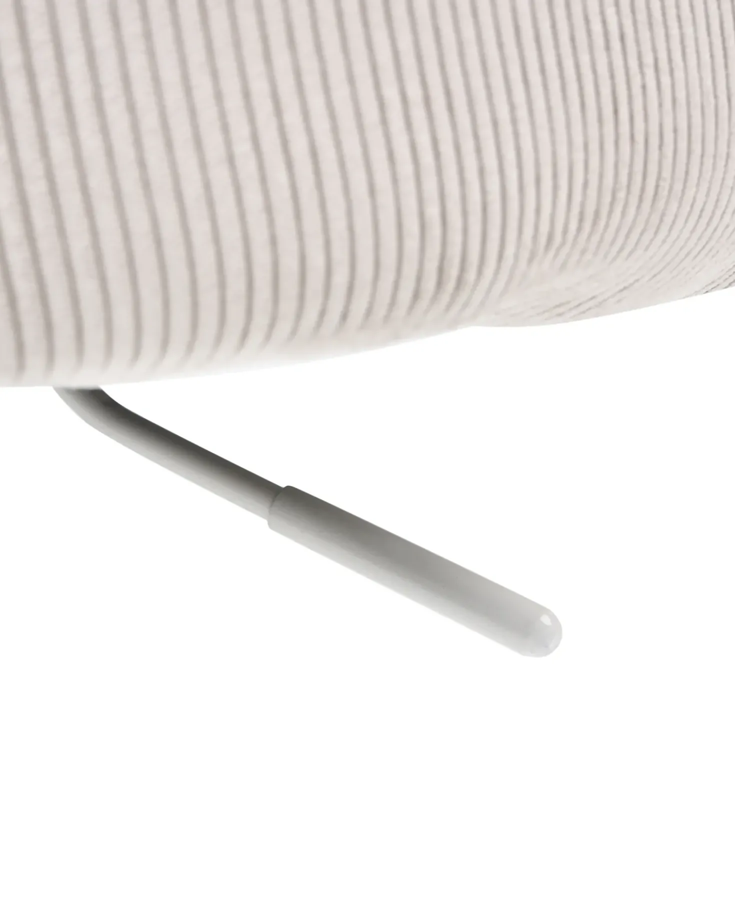 Sedia da ufficio DRYDEN Velluto a coste Beige chiaro