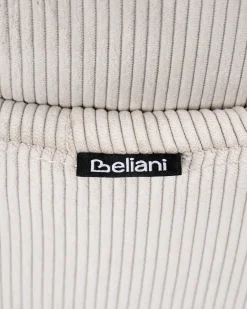 Sedia da ufficio DRYDEN Velluto a coste Beige chiaro