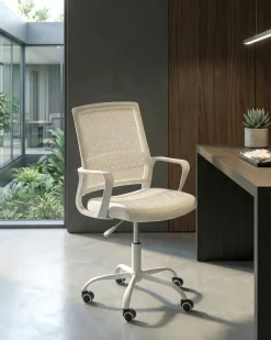Sedia da ufficio EASE Bianco sporco
