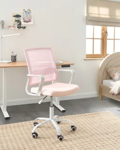 Sedia da ufficio EASE Rosa pastello