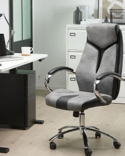 Sedia da ufficio FORMULA Pelle sintetica Grigio