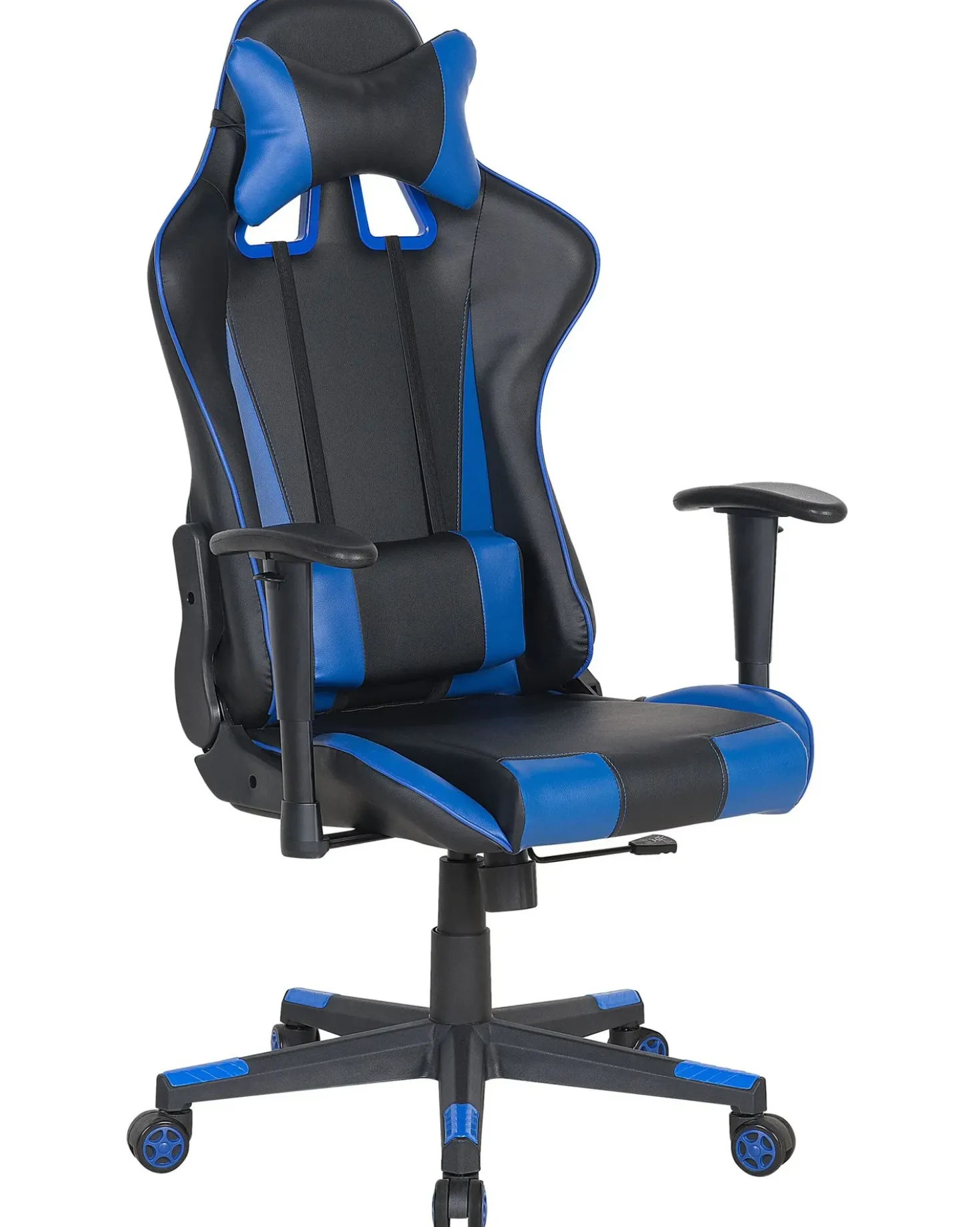 Sedia da ufficio GAMER Pelle sintetica Blu scuro