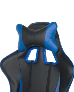 Sedia da ufficio GAMER Pelle sintetica Blu scuro