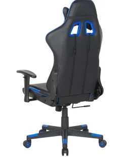 Sedia da ufficio GAMER Pelle sintetica Blu scuro
