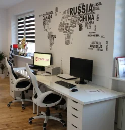 Sedia da ufficio iCHAIR Nero/Bianco