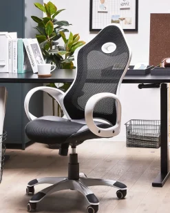 Sedia da ufficio iCHAIR Nero/Bianco