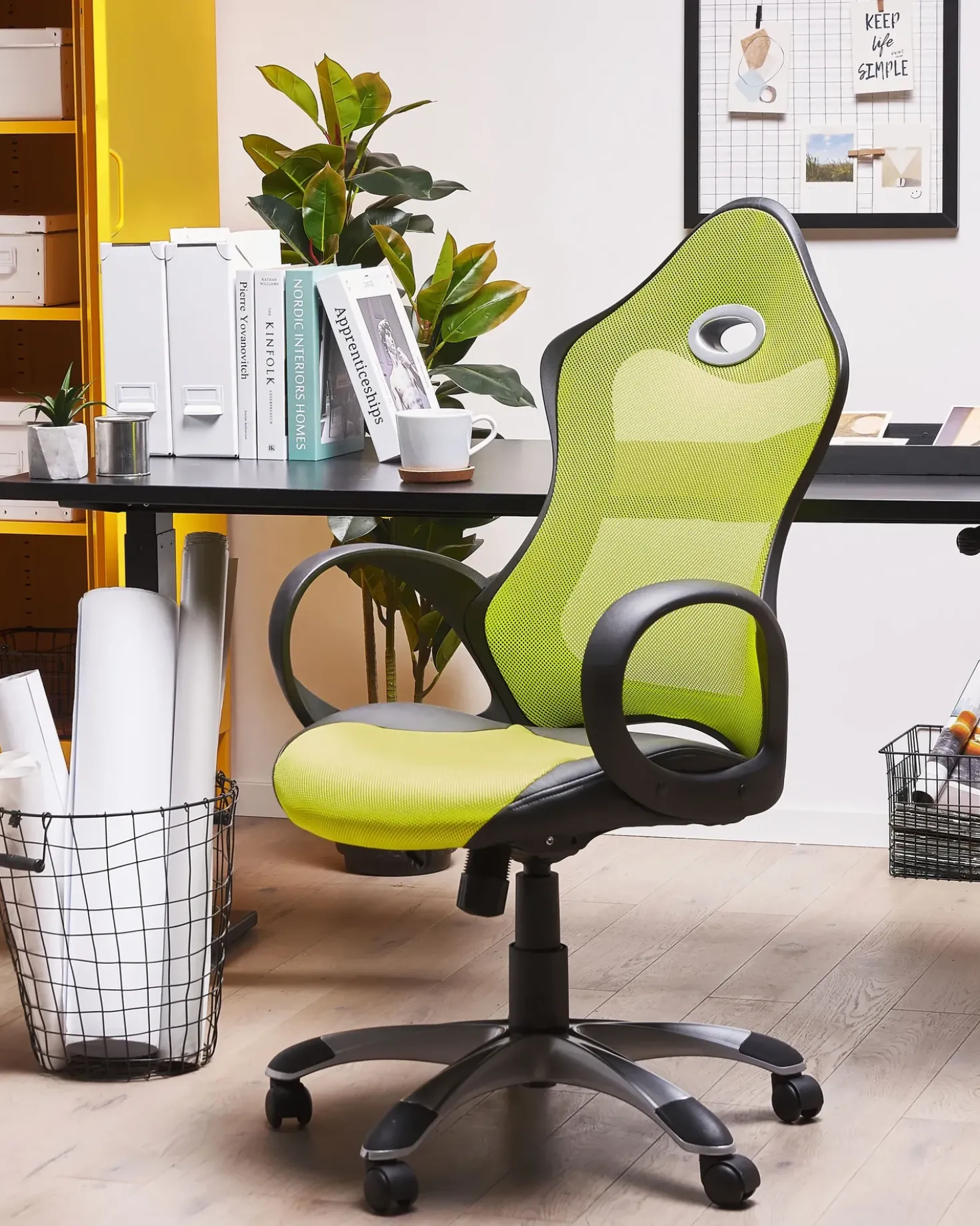 Sedia da ufficio iCHAIR Verde lime