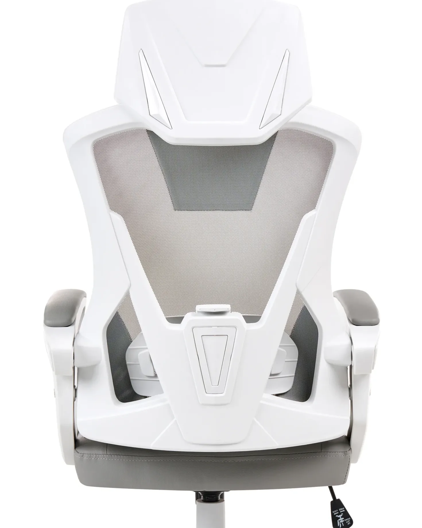 Sedia da ufficio IGNIS Pelle sintetica Grigio chiaro