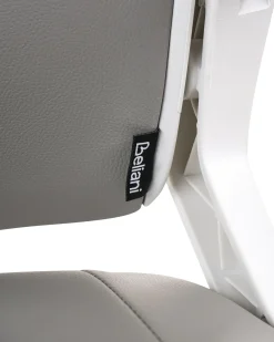 Sedia da ufficio IGNIS Pelle sintetica Grigio chiaro