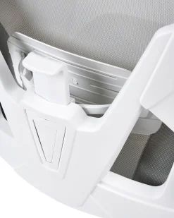 Sedia da ufficio IGNIS Pelle sintetica Grigio chiaro