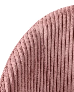Sedia da ufficio KIANA Velluto a coste Rosa
