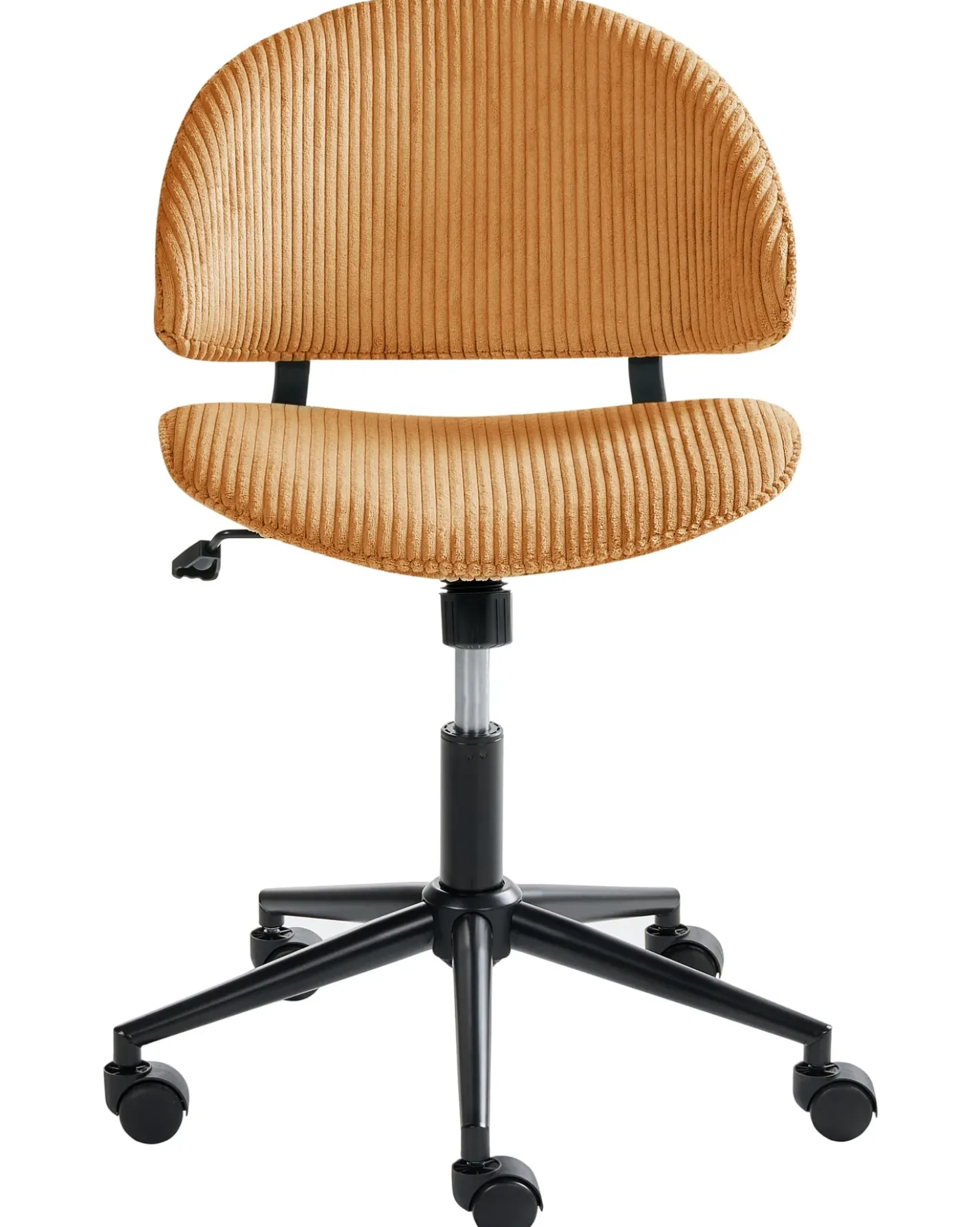 Sedia da ufficio KIANA Velluto a coste Arancione