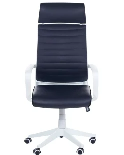 Sedia da ufficio LEADER Pelle sintetica Nero