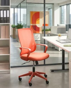 Sedia da ufficio LUMA Arancione