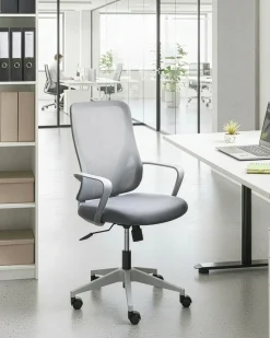 Sedia da ufficio LUMA Grigio chiaro