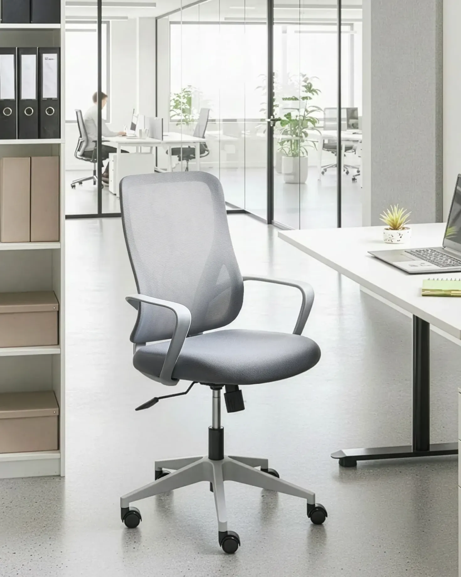 Sedia da ufficio LUMA Grigio chiaro