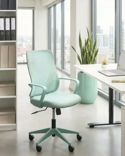 Sedia da ufficio LUMA Verde menta