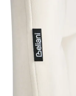Sedia da ufficio MELROSE Velluto Bianco sporco