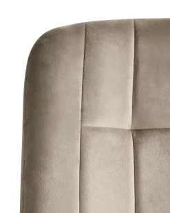 Sedia da ufficio MELROSE Velluto Tortora