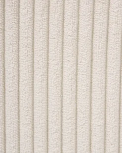 Sedia da ufficio MILES Velluto a coste Bianco sporco