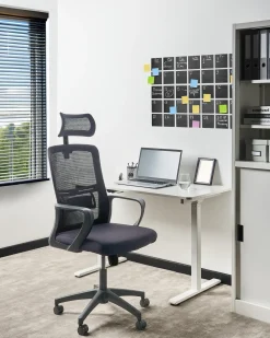 Sedia da ufficio MONARCH Nero