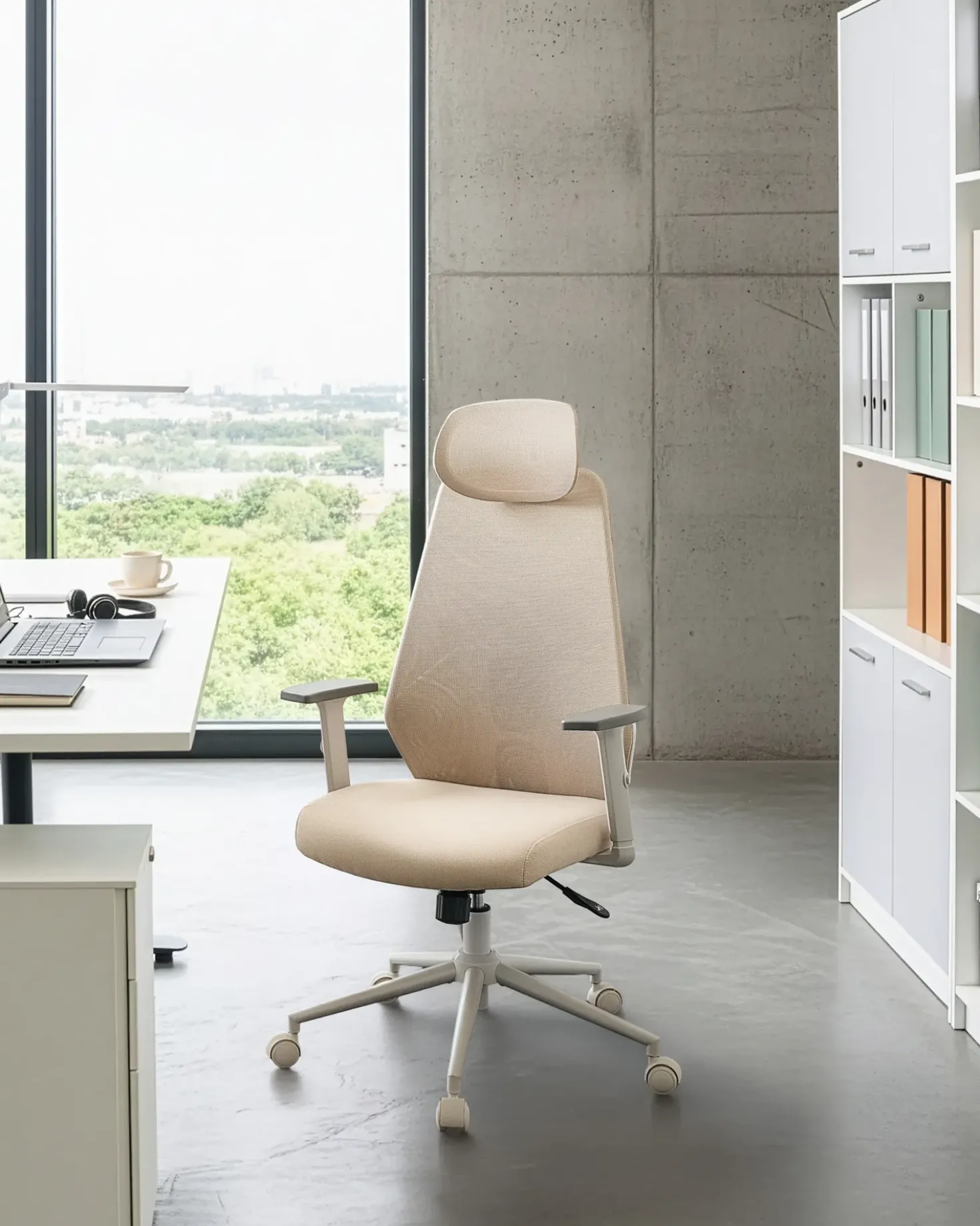 Sedia da ufficio ORYN Beige