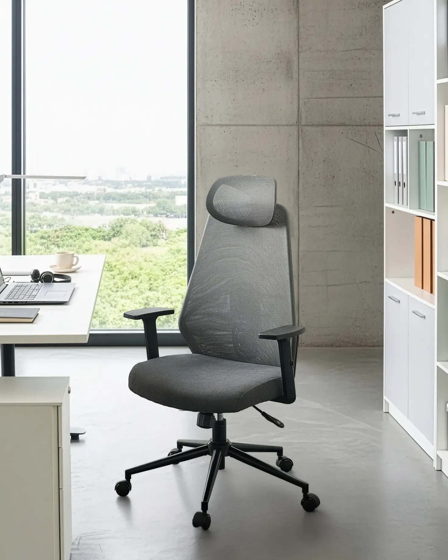 Sedia da ufficio ORYN Grigio scuro