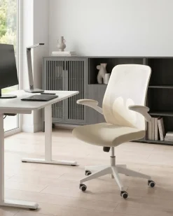 Sedia da ufficio OVERLORD Beige