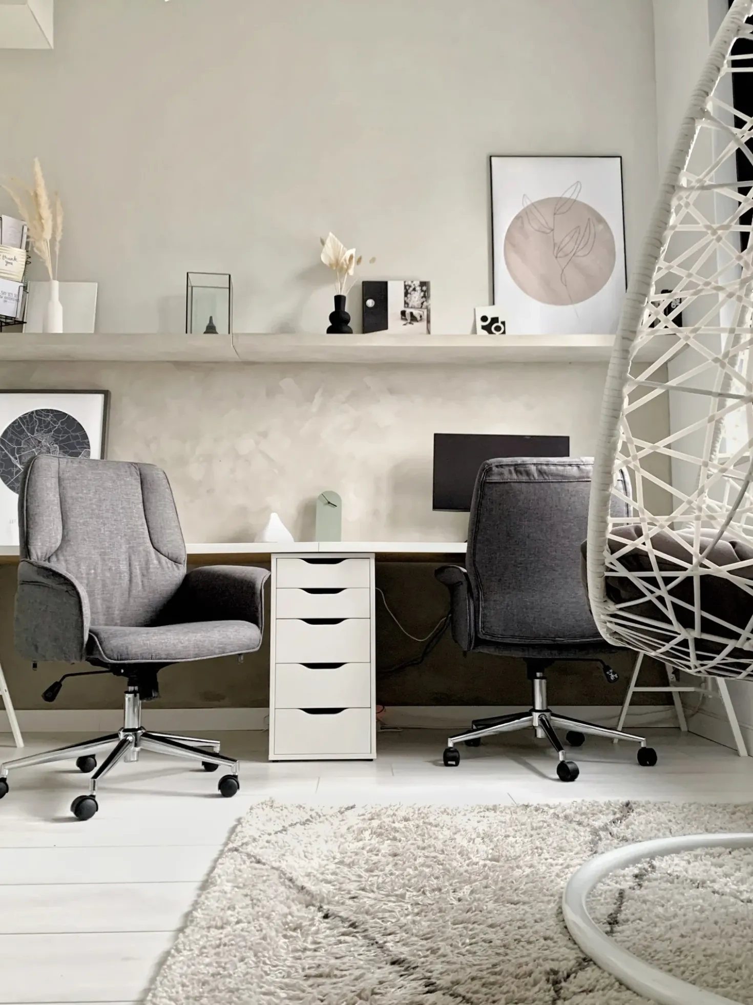 Sedia da ufficio PILOT Grigio