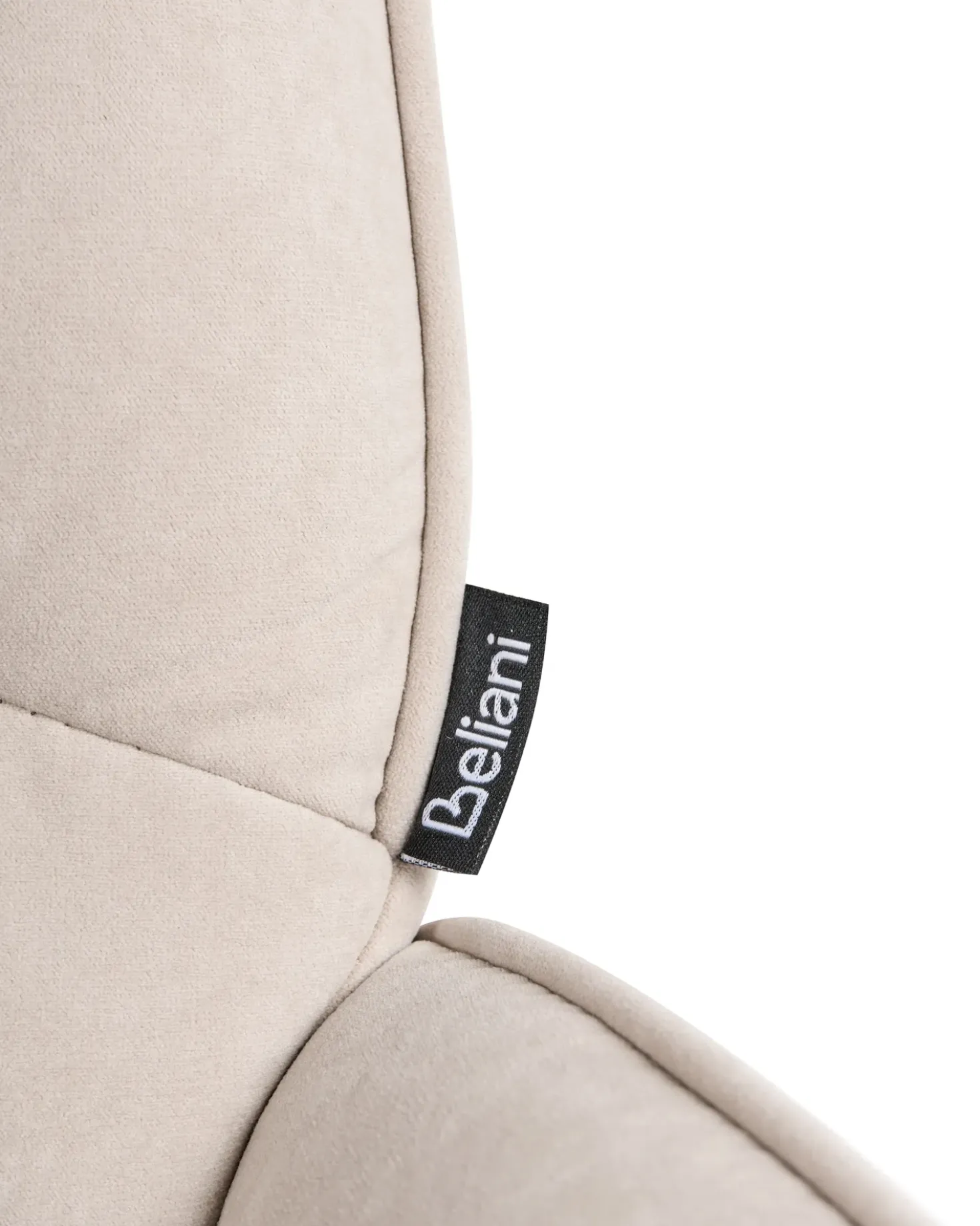 Sedia da ufficio PILOT Velluto Beige chiaro