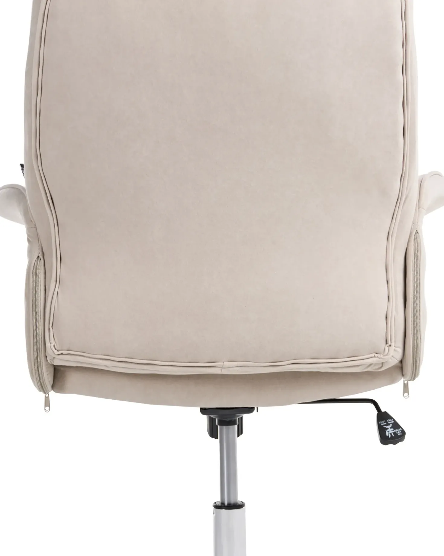 Sedia da ufficio PILOT Velluto Beige chiaro